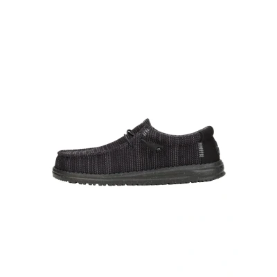 Abbildung von Heydude Wally Stretch SOX Bootsschuh, Herren, Größe: 45, black Schuhe