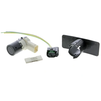Abbildung von VEMO V22 72 10101 Parksensoren hinten schwarz Ultraschallsensor PEUGEOT: 207 CC, Schrägheck, CITROËN: C4 Coupe, I Schrägheck