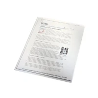 Abbildung von 100 x Leitz Sichthülle A4 PP 130my geprägt