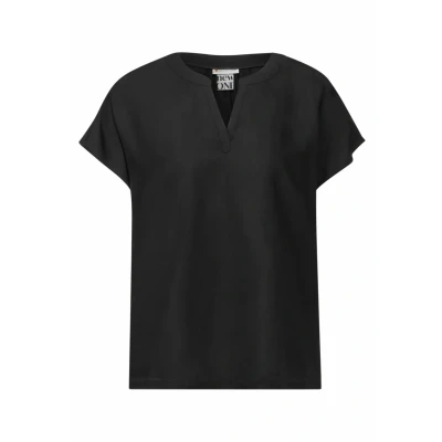 Abbildung von Street One Tshirt basic, Damen, Größe: 36, Schwarz