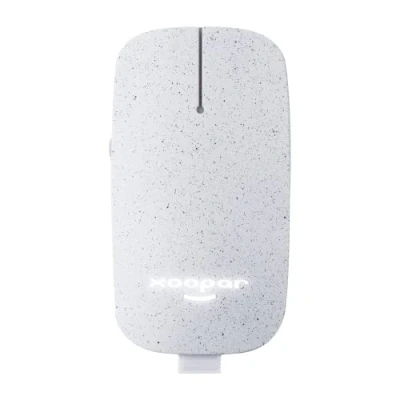 Abbildung von Xoopar Kabellose Maus 2,4 G Soris ohne Batterien Bluetooth wiederaufladbare Ultradünne Pokket Eco Weizen