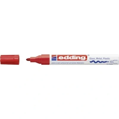 Abbildung von edding 750 glanslakmarker rood 1ST 2 4 mm / 9 002