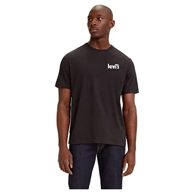 Abbildung von Levi&#039;s Tshirt print, Herren, Größe: XS, Black