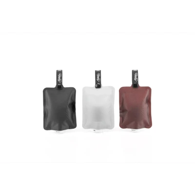 Abbildung von Matador FlatPak Toiletry Bottle 3 Pack (charcoal. white. garnet)