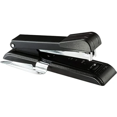 Abbildung von Bostitch Office B8 PowerCrown Reise und Schreibtischhefter, 30 Blatt Kapazität, langlebiges Metall, schwarz