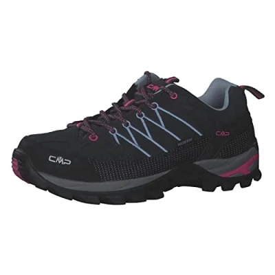 Abbildung von CMP Rigel LOW Trekking Shoes WP Hikingschuh, Damen, Größe: 41, Titanio/skyway Schuhe