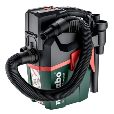 Abbildung von Metabo 602029850, Trommel Vakuum, Trocken&amp;Nass, Staubbeutel, 6 l, HEPA, Filterung