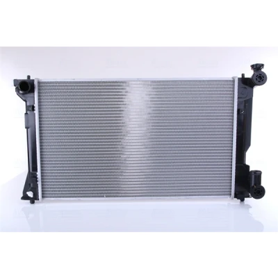 Abbildung von NISSENS 64667A Kühler, Motorkühlung Aluminium 625 389 26 Kühlrippen gelötet TOYOTA: Avensis II Kombi, Schrägheck, Limousine