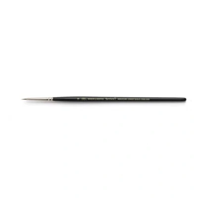 Abbildung von Winsor &amp; Newton 5012000 Serie 7 Aquarellpinsel, Kolinski Rund Pinsel Miniatur Nr. 0 1,5 mm, Qualität von Handarbeit