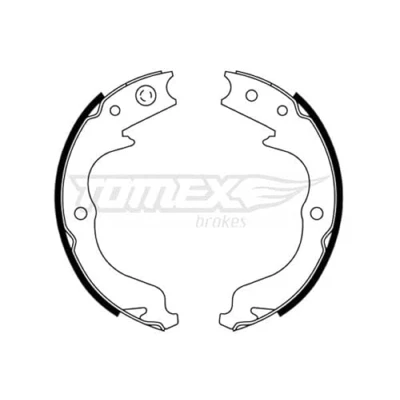 Abbildung von TOMEX brakes TX 22 81 Bremsbacken Hinterachse 190mm 32mm MITSUBISHI: Outlander 2 SUV, Grandis, Lancer 8 Limousine, SUBARU: BRZ Coupe, Forester III