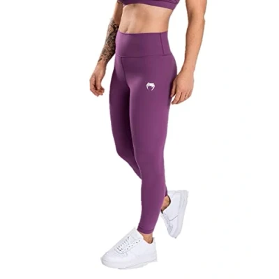 Abbildung von Venum Essential Lifestyle Leggings Dunkle Orchidee/Gerbürstetes Silber XL