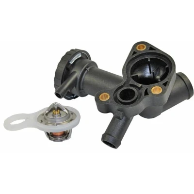 Abbildung von METZGER 4006191 Kühlwasserthermostat 91 mit Dichtung Kunststoff MINI: Schrägheck, Cabrio