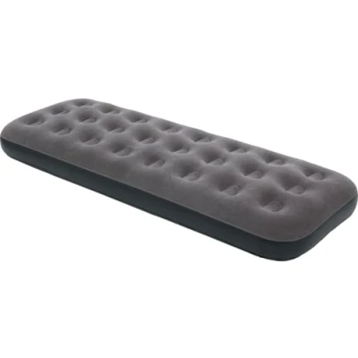 Abbildung von Wehncke Velours Luftbett, schwarz, 191 x 73 22 cm