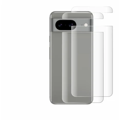 Abbildung von BROTECT 2 Stück Full Cover Schutzfolie für Google Pixel 8 (Rückseite) Screen Displayschutz Folie [3D Curved, Anti Fingerprint, Kristall Klar]