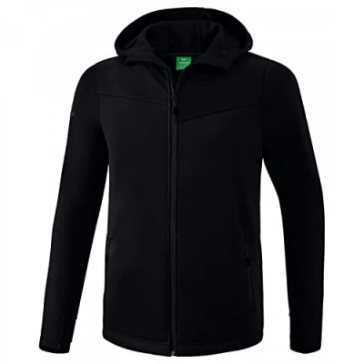 Abbildung von Erima Performance Softshell Trainingsjacke, Herren, Größe: 3XL, Schwarz