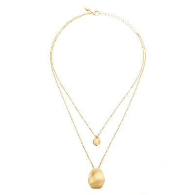 Abbildung von Breil Whisper Halskette goldcoloured, Damen, Größe: One Size, Gold coloured
