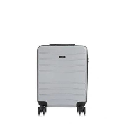 Abbildung von OCHNIK Kleiner Rollkoffer Hartschalenkoffer Elegantes Design Hartes ABS Gehäuse Zwei Wege Reißverschluss Funktionelle Taschen TSA Schloss Kapazität 30 l Größe 19&quot; 53x37x23 cm