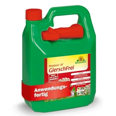 Abbildung von Neudorff Finalsan AF GierschFrei Schnell wirkender Unkrautvernichter gegen Giersch und Ackerschachtelhalm für 100 m². Wirkt bis in die Wurzel, 3 Liter