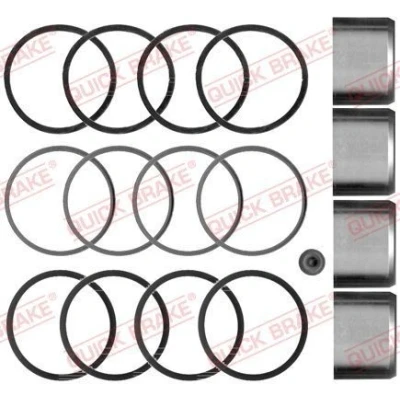 Abbildung von QUICK BRAKE 114 5045 Bremssattel Reparatursatz mit Kolben 46 LAND ROVER: Defender SUV, FORD: Transit Mk3 Kastenwagen