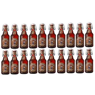 Abbildung von 20 Flaschen Flensburger Malz BG a 0,33 L ink. MEHRWEG Pfand