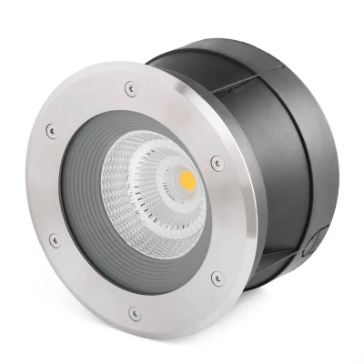 Abbildung von Suria 24 runde LED Bodeneinbauleuchte,