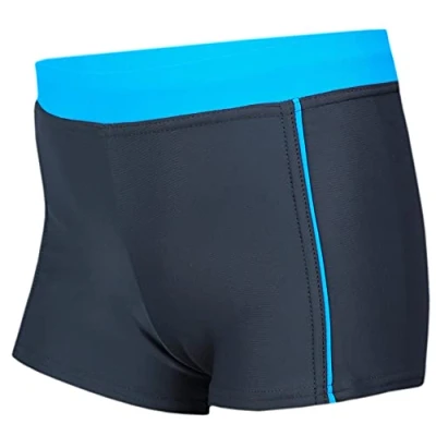 Abbildung von Aquarti Badeshorts Jungen Badehose Schwimmhose Seitliche Paspel Kinder
