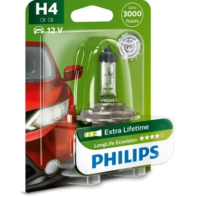 Abbildung von Glühlampe, Fernscheinwerfer PHILIPS 12342LLECOB1