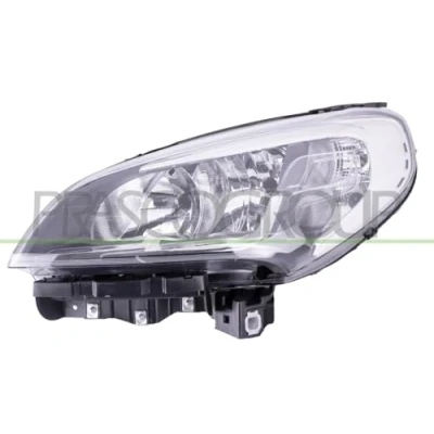 Abbildung von PRASCO FT9124914 Scheinwerfer links H7/H7 mit Stellmotor für LWR FIAT: Doblo II Kombi, Kasten / Kombi