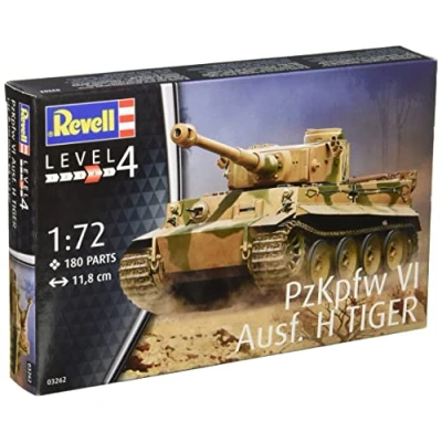 Abbildung von Revell 03262 Modellbausatz PzKpfw VI AUSF. H Tiger, 144 Jahr(e)