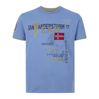 Abbildung von Jan Vanderstorm T Shirt SÖLVE aus robustem Baumwolljersey