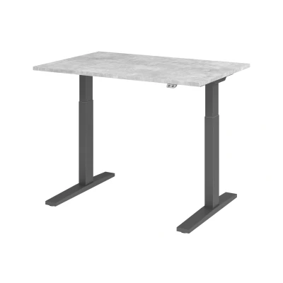 Abbildung von Hammerbacher Schreibtisch XMKA12 Beton/Graphit