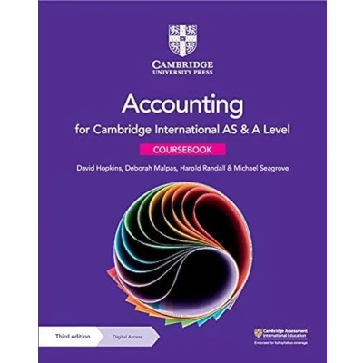 Abbildung von Cambridge International As &amp; a Level Accounting Coursebook + Digital Access 2 Years
