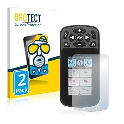 Abbildung von BROTECT Entspiegelungs Schutzfolie für Minn Kota I Pilot Link (2 Stück) Matte Displayschutz Folie, Anti Reflex, Fingerprint