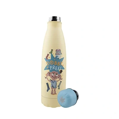 Abbildung von Cinereplicas Harry Potter Isolierte 500ml Edelstahl Wasserflasche Dobbys Magie Offizielle Lizenz