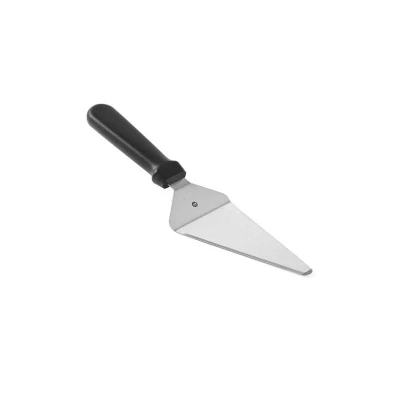 Abbildung von HENDI Tortenheber 30 x 7,5 cm Edelstahl PP Kunststoffgriff schwarz geschliffene Seiten spülmaschinengeeignet, Tortenmesser