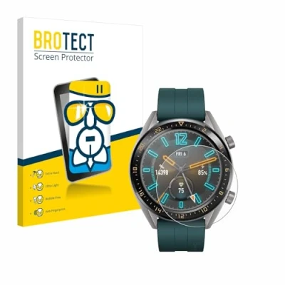 Abbildung von BROTECT Schutzglas für Huawei Watch GT Active Schutzfolie Panzer Folie Glas [Extrem Kratzfest 9H, Anti Fingerprint, Ultra Transparent]