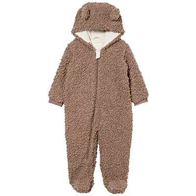 Abbildung von Noppies Baby Unisex U Playsuit LS Ruma Overall, Cinder P787, 44
