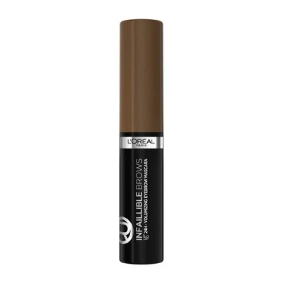 Abbildung von L&#039;Oréal Paris Brow Artist Plump &amp; Set 108 Dark Brunette, braunes Augenbrauen Gel für definierte und dichter wirkende
