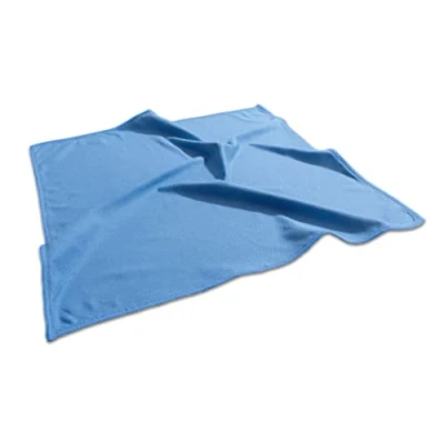 Abbildung von Sigel BA189 Delta Mikrofasertuch zur Reinigung von Glasmagnettafeln und Whiteboards, blau, XL, 40 x cm