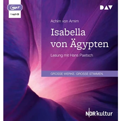 Abbildung von Isabella von Ägypten: Lesung mit Hans Paetsch (1 mp3 CD)