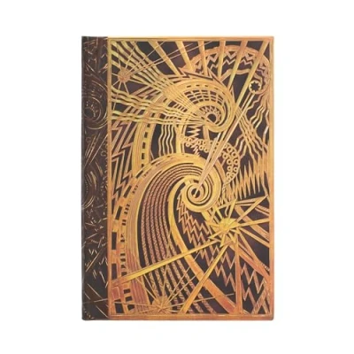 Abbildung von The Chanin Spiral (New York Deco) Mini Lined Hardcover Journal: Hardcover, 85 gsm, ribbon marker, memento pouch, elastic closure