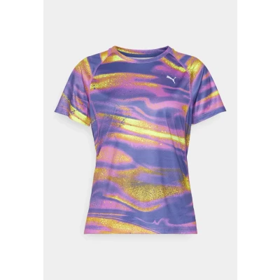 Abbildung von Puma RUN Velocity TEE Sport Tshirt, Damen, Größe: Medium, Wild berry