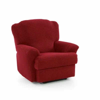 Abbildung von SOFASKINS® Sofabezug für Relaxsessel, super elastisch, mit einzigartigem Design, atmungsaktiv und langlebig, einfach anzubringen, Größe 70 90 cm, Rot