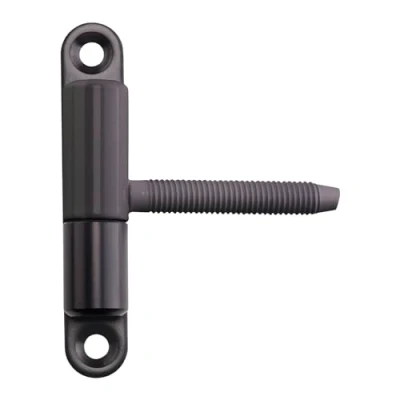 Abbildung von SOTECH Türband Einbohrband 15 x 83 mm mit Zapfen M8 47 Renovierband Anschraubband Scharnier für Innentüren zum Anschrauben/Einbohren (Stahl schwarz)