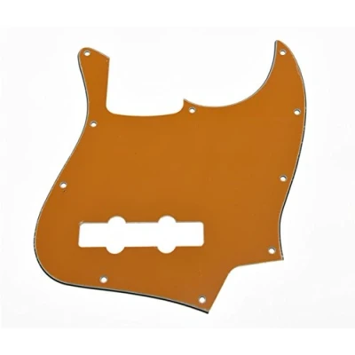 Abbildung von KAISH Schlagbrett für 4 Saiten, J Bass Stil, USA/Mexiko, Jazz, Bass, Orange, 3 lagig