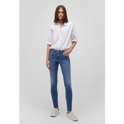 Abbildung von Mavi Super Adriana Jeans Skinny Fit, Damen, Größe: 34x34, Lt brushed everyday