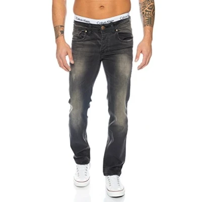 Abbildung von Rock Creek Herren Jeans Dunkelgrau RC 2101 [W40 L38]
