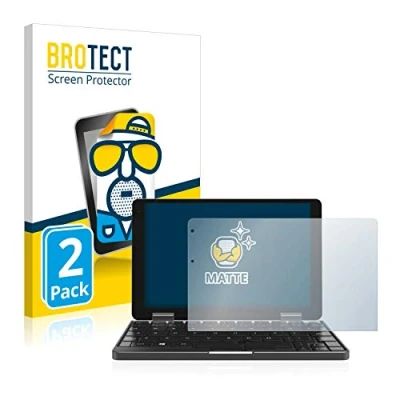 Abbildung von BROTECT Entspiegelungs Schutzfolie für Chuwi MiniBook (2 Stück) Matte Displayschutz Folie, Anti Reflex, Fingerprint
