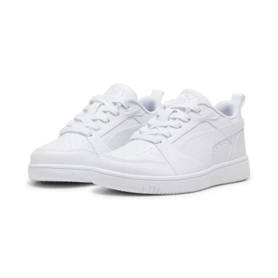 Abbildung von Rebound V6 Lo Sneakers Jugendliche PUMA White Cool Light Gray
