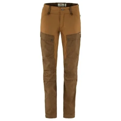 Abbildung von Fjällräven KEB Trousers Outdoorhose, Damen, Größe: 40, Timber brown/chestnut